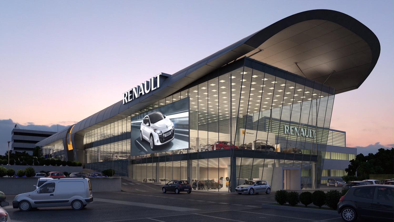 Renault Car Dealership Madrid Chapman Taylor