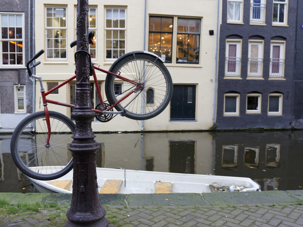 Healthy Streets Locked Bike Amsterdam