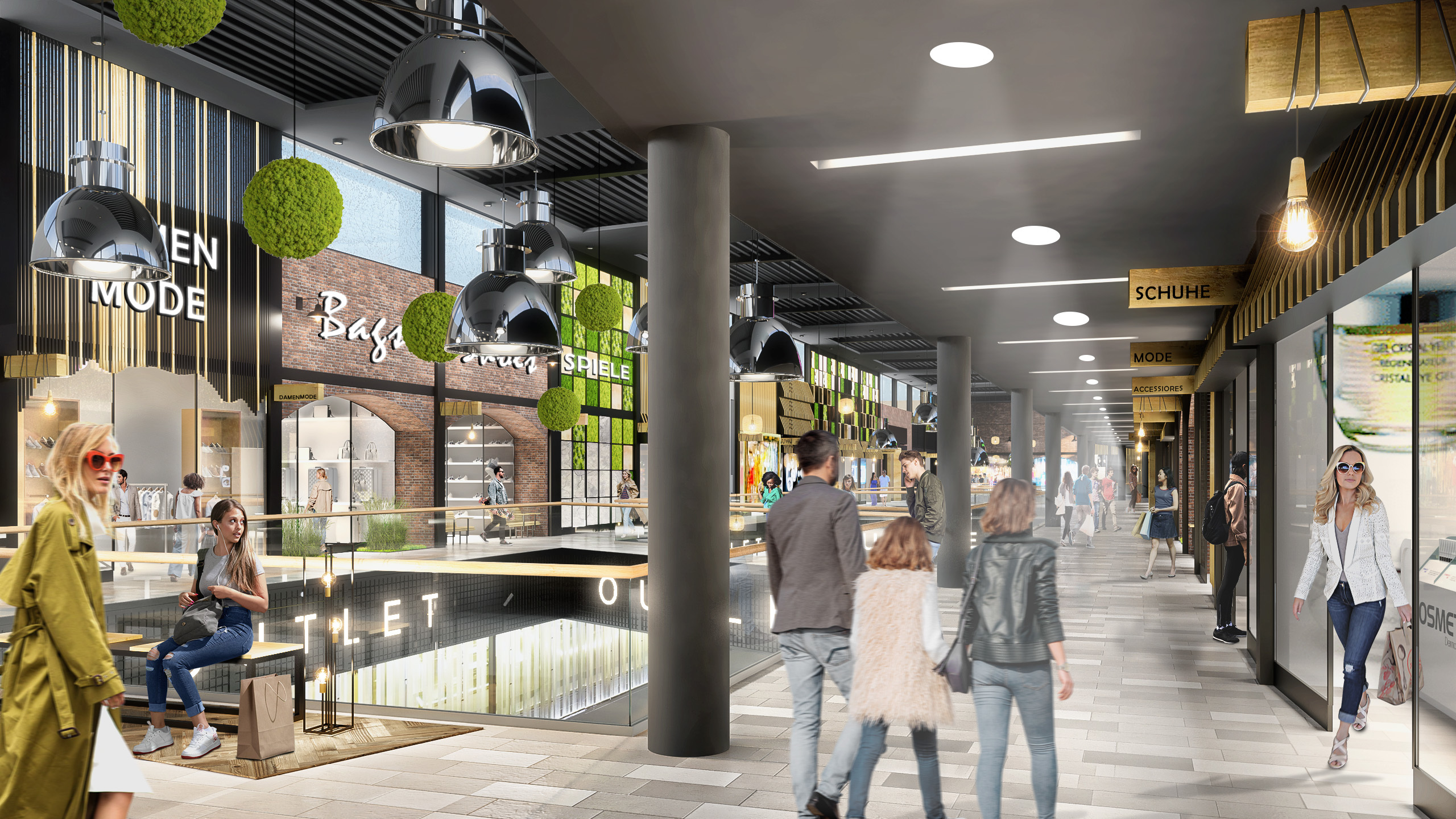Chapman Taylor New plans for Huma Outlet, Sankt Augustin, Germany