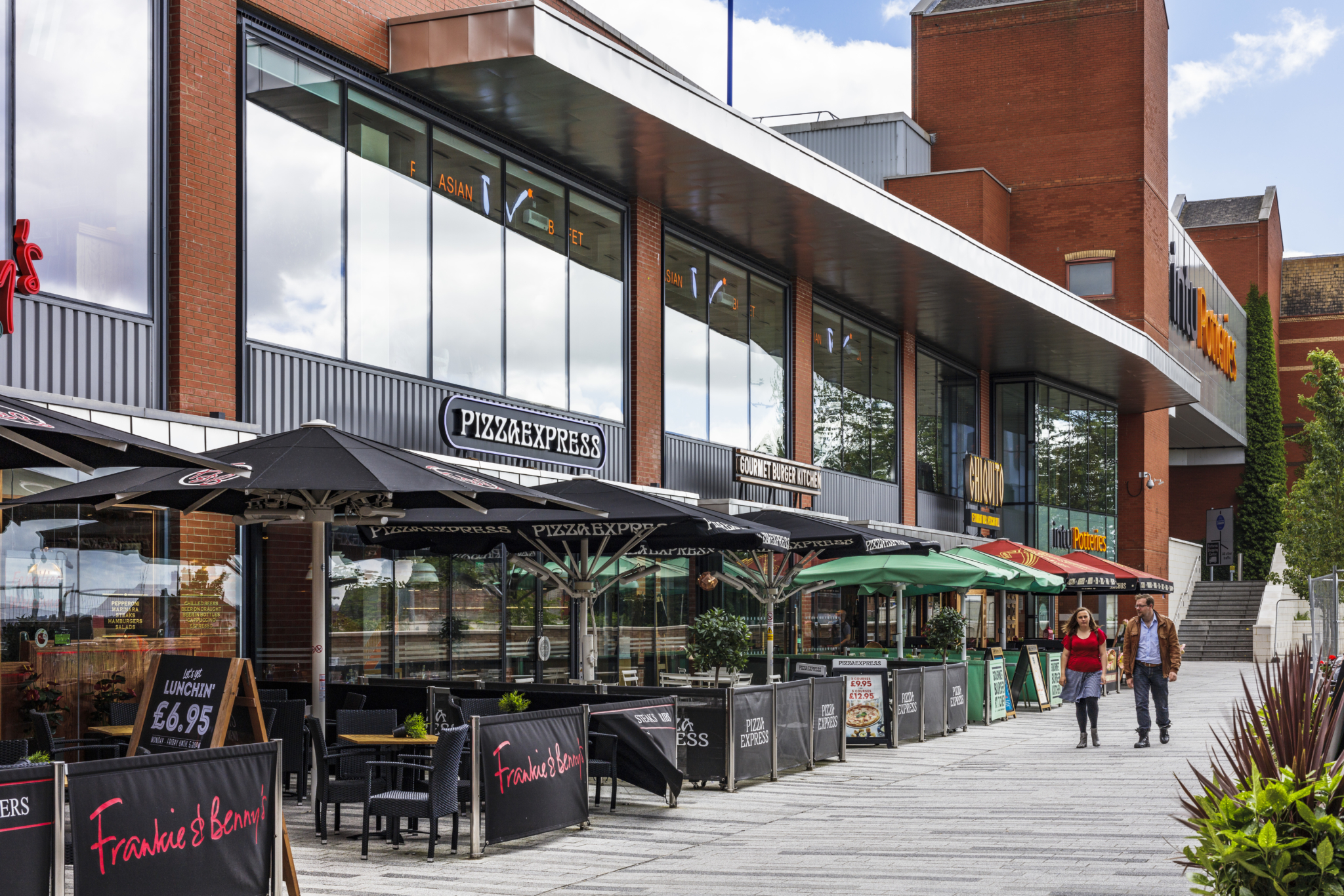 Chapman Taylor The extension at The Potteries centre opens in Stoke