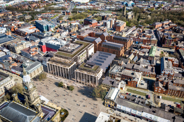 Bolton Victoria Square Aerial