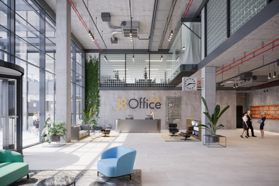 J8 Office Park Opt06 Bar Post