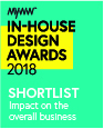 In-house design awards – Impact on overall business (Shortlisted)