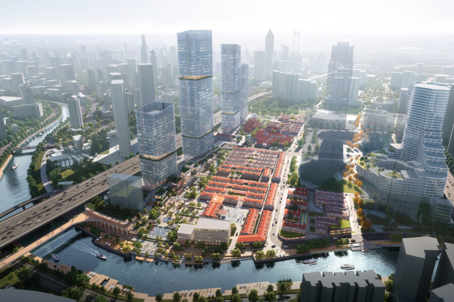 Dongsi Wenli District In Jingan Shanghai By Chapman Taylor 11