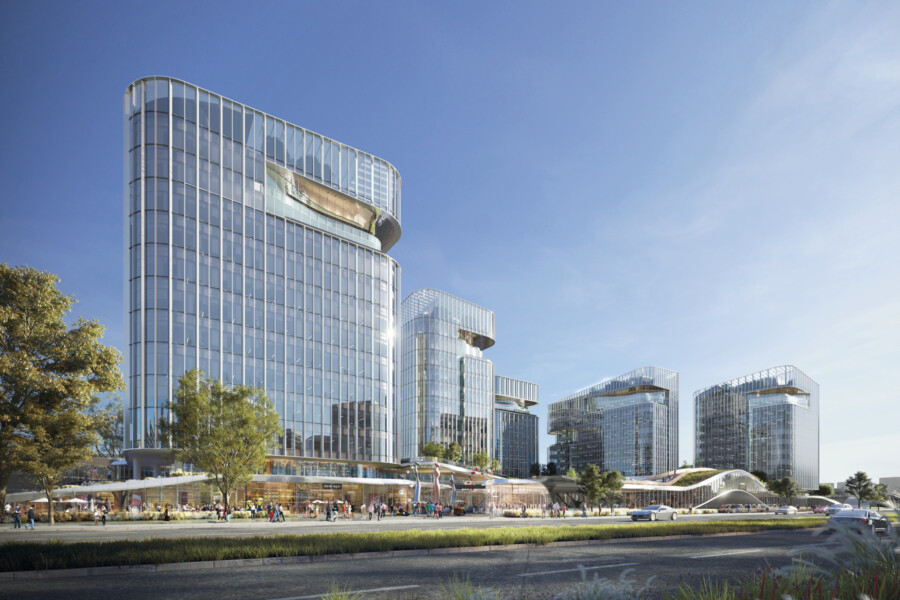 Pudong Zhoupu Mixed Use Shanghai By Chapman Taylor C04