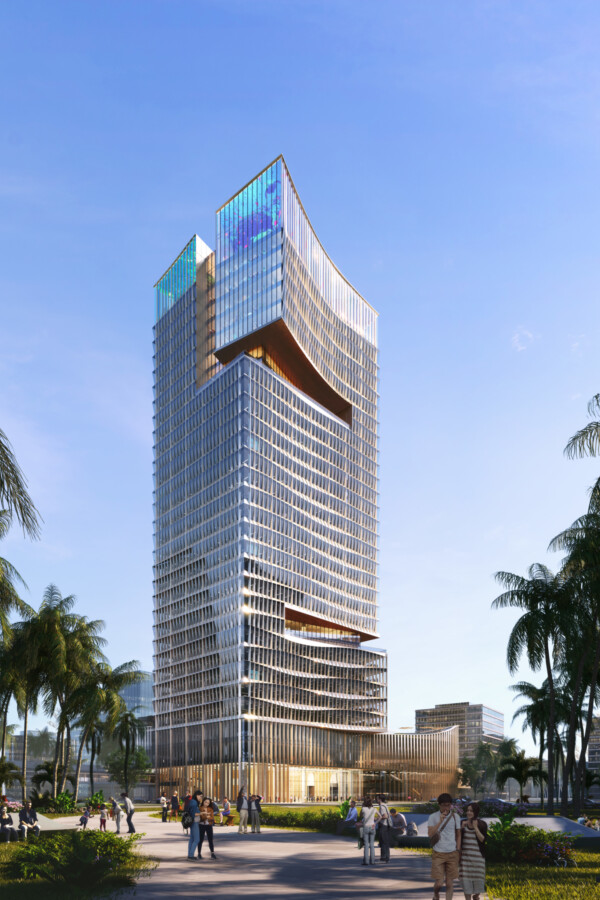Chapman Taylor Sinopec Free Trade Tower Haikou China C04