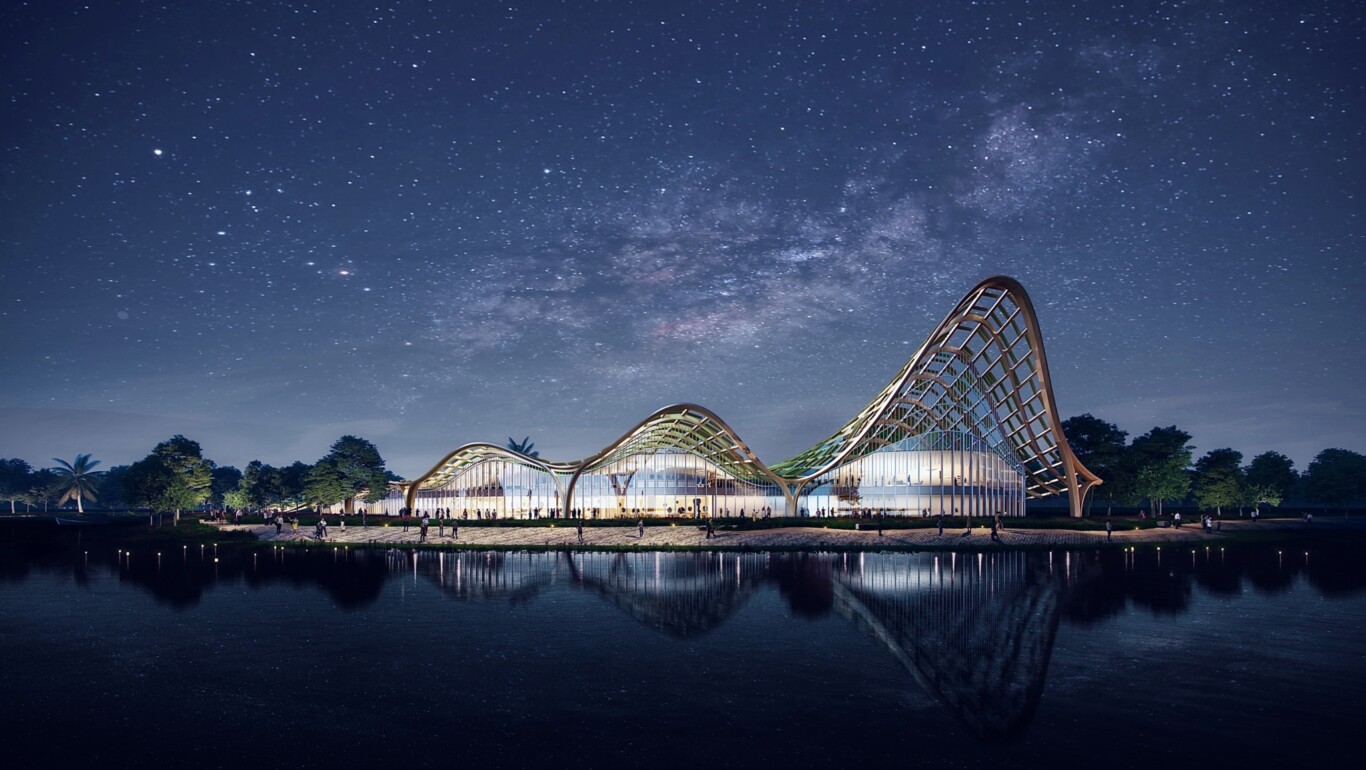 Lingang District Investment And Planning Exhibition Centre By Chapman Taylor 6