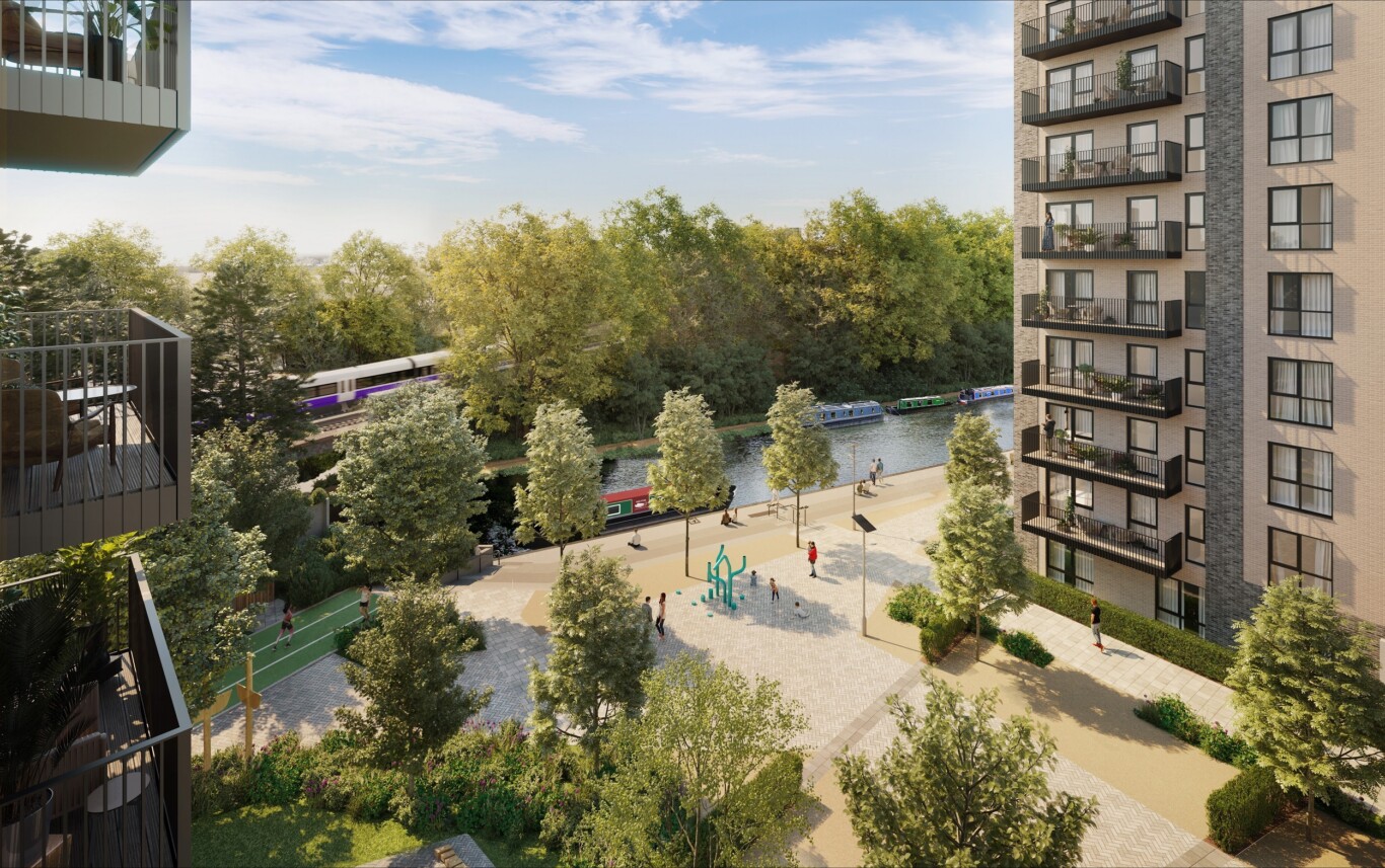 Hayes Village Cgi 1 1