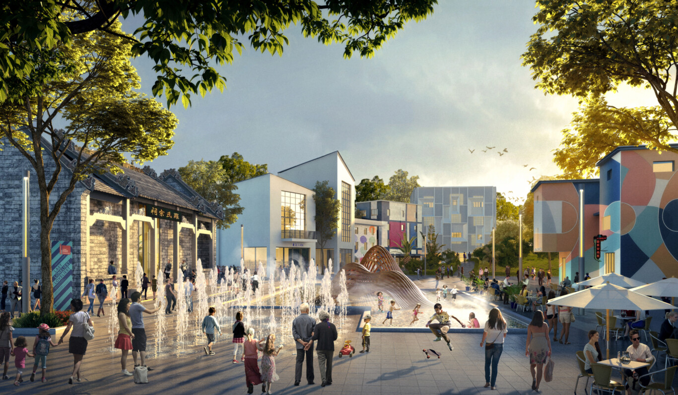 Rban Design Of Yibin Lizhuang Area By Chapman Taylor 11