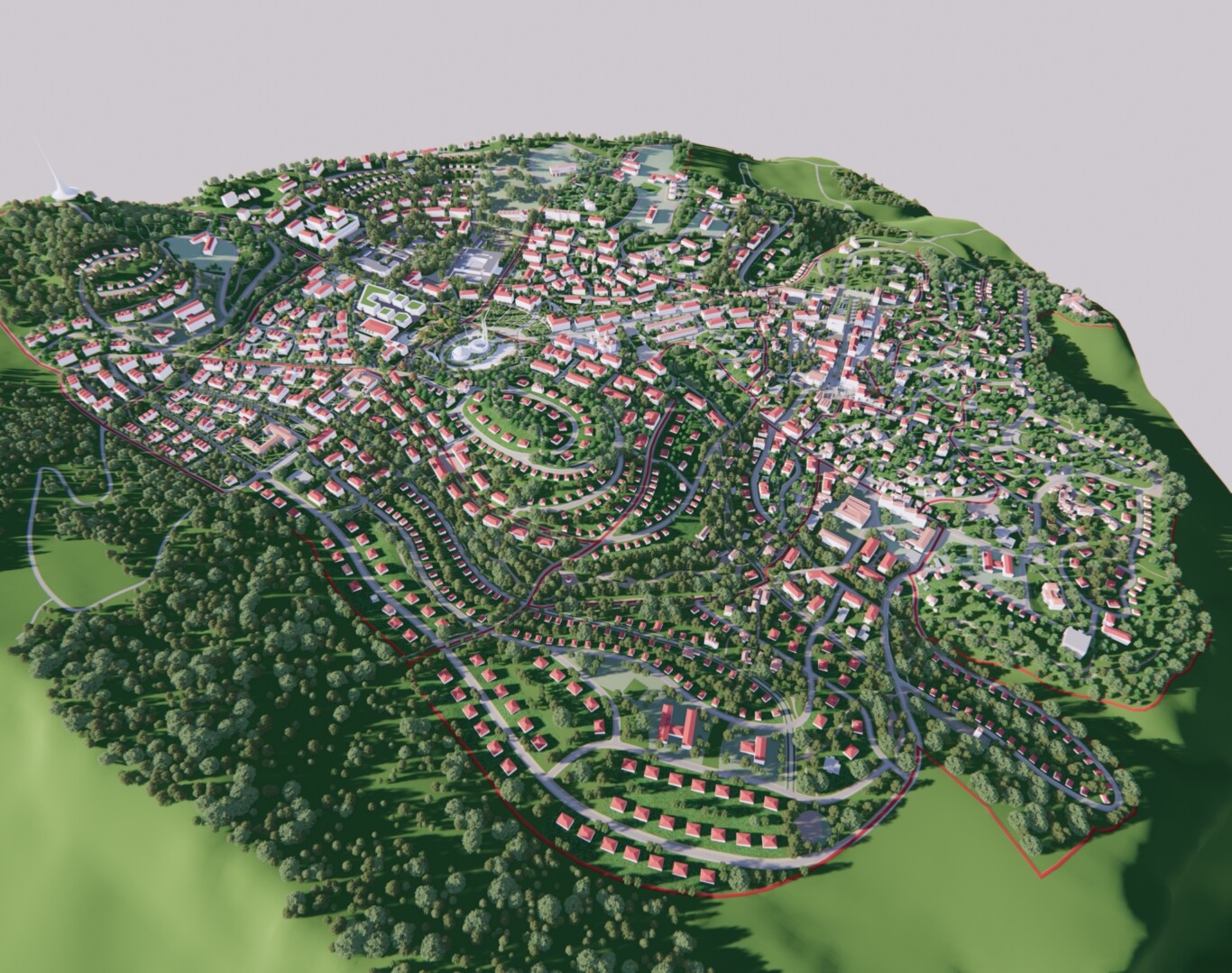 Shusha General Aerial View1