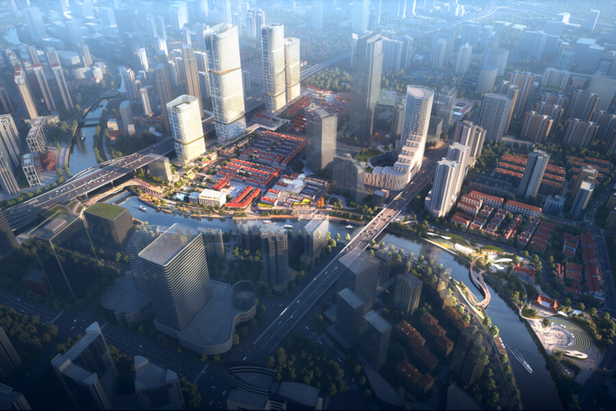 Dongsi Wenli District In Jingan Shanghai By Chapman Taylor 9