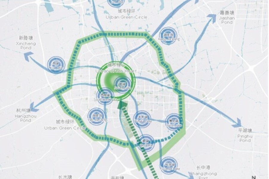 Jiaxing 9 Waters Merging